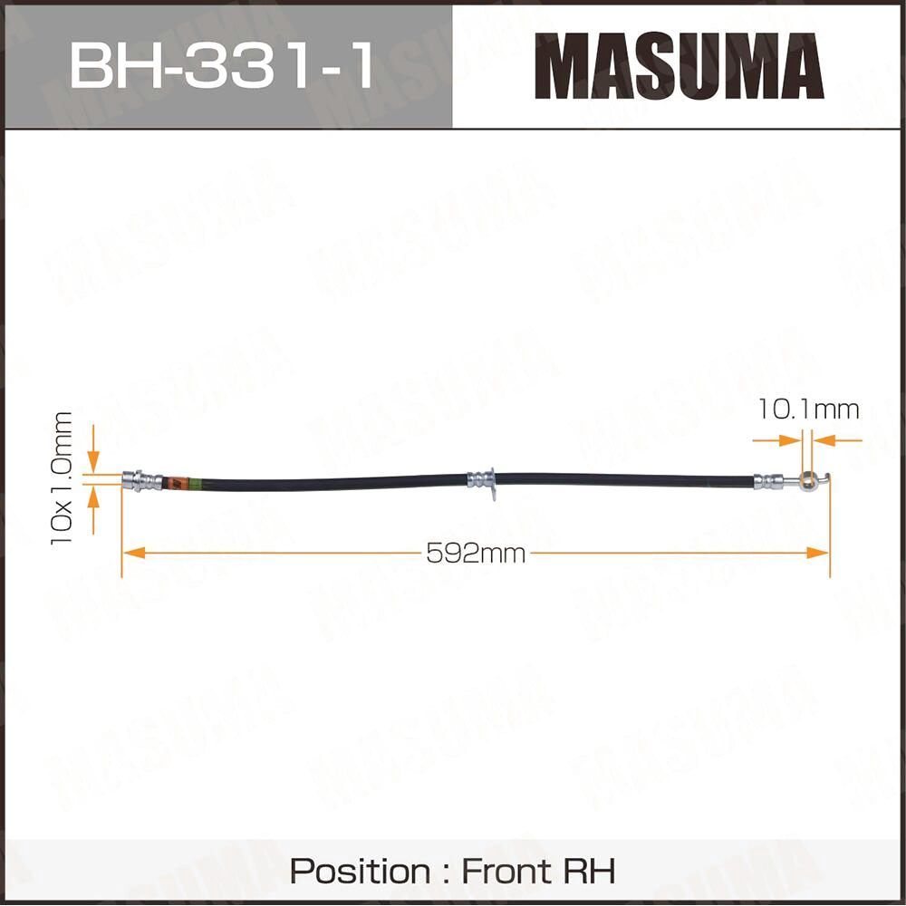 Masuma BH3311 Toyota Ipsum Acm2#, Noax, Voxy Azr6#, Fielder #E12#, Corona ##T24# Rh