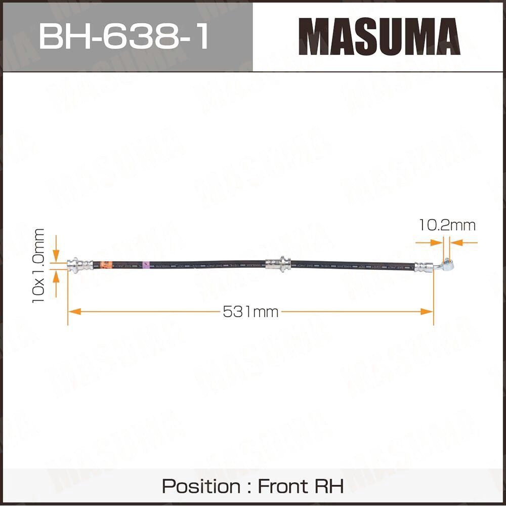 Masuma BH6381 Nissan Teana J31Rh